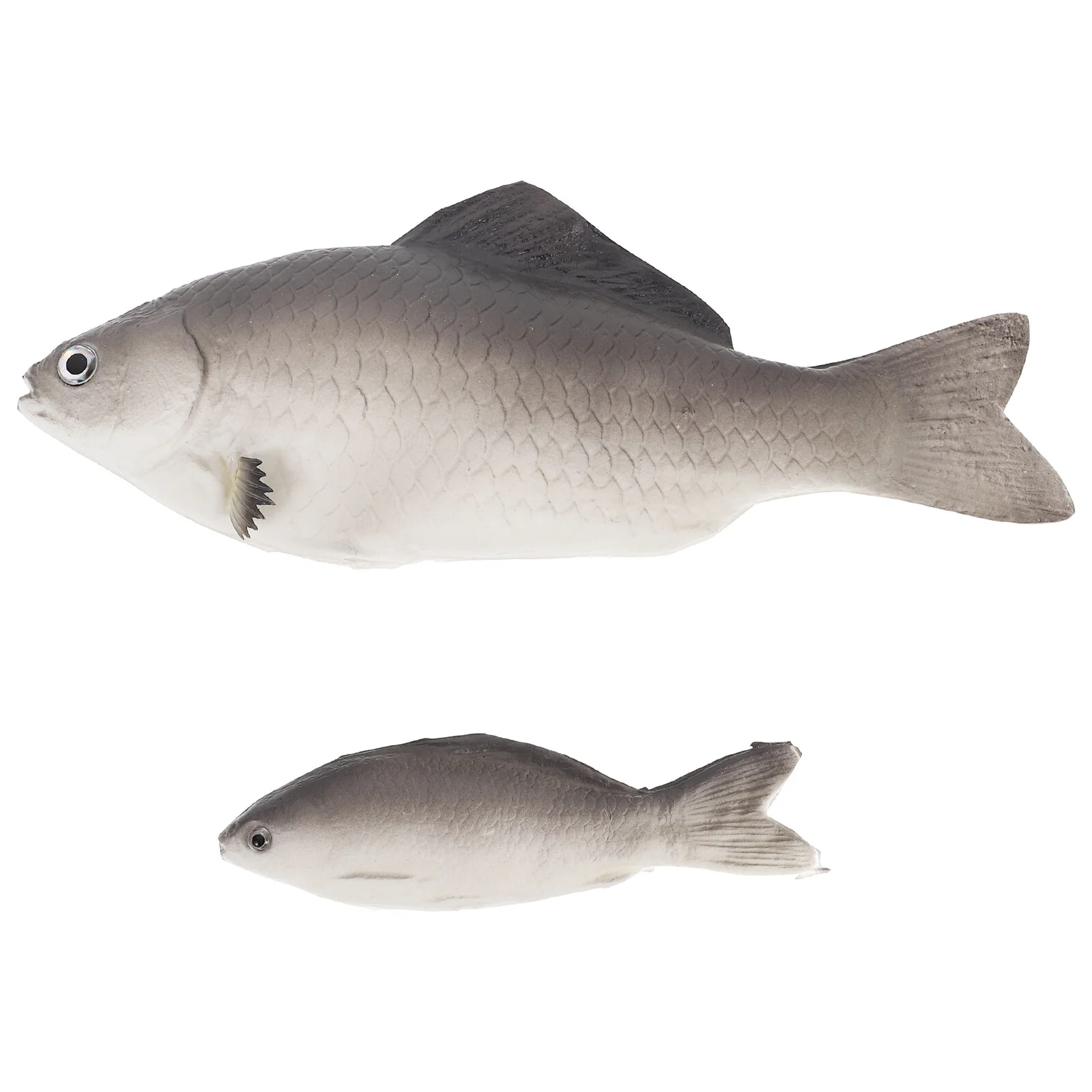 

2 Pcs Aquarium Fake Fish Home Decorations Decorate Statue Simulation Animal Model Light House