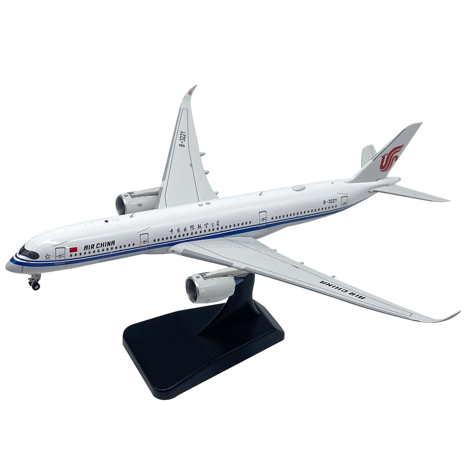 

1:400 Scale International Air Airbus A350-900 Passenger Aircraft B-322Y Alloy Die Cast Passenger Aircraft Model Collection Gift