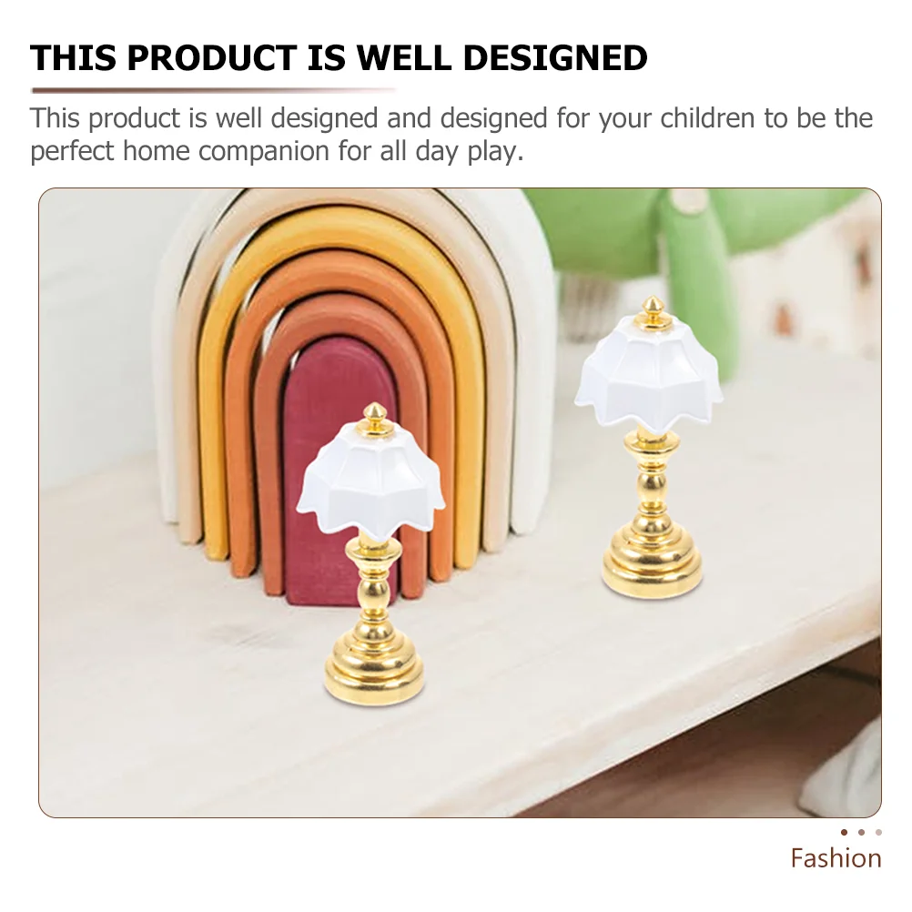 Кукольный домик настольная лампа декор настенный светильник мини-диван