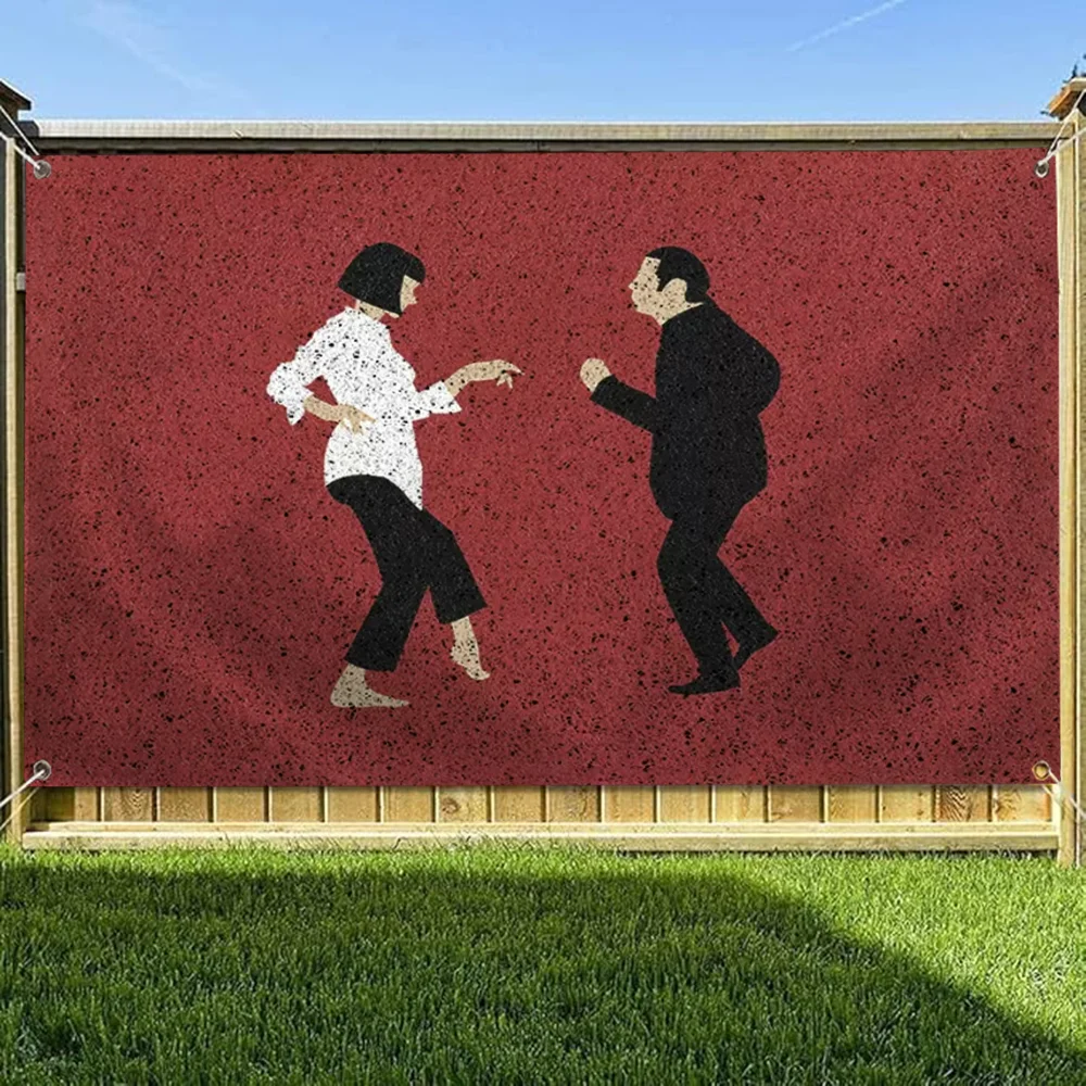 Масса-фантастика, гаражный флаг с четырьмя отверстиями, Односторонний ...