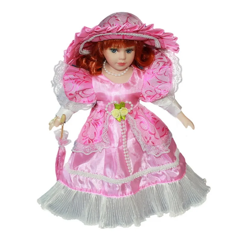 

Искусственные керамические куклы в европейском дворцовом викторианском стиле, украшение для дома, подарки, коллекция кукол, куклы, игровой ...