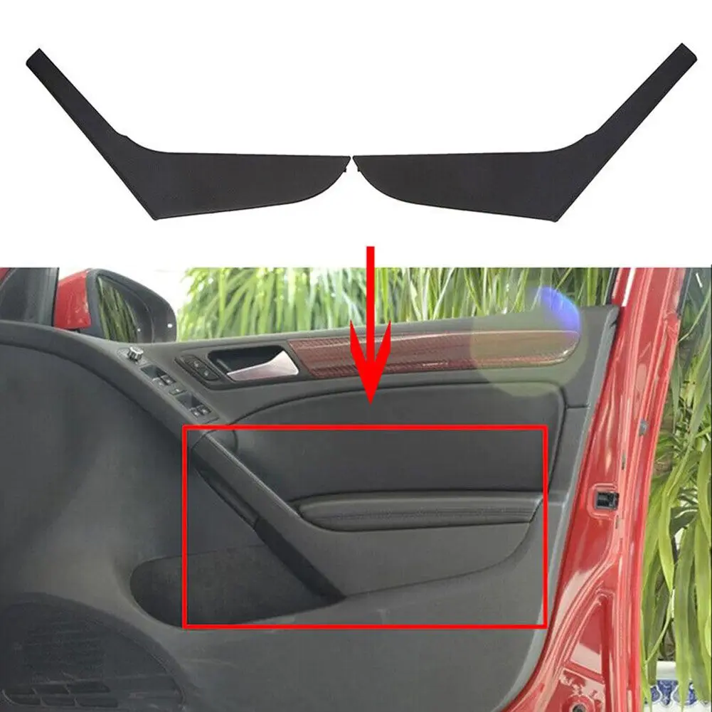 

Wholesale ​Pair Inner Door Handle Cover 5K4 868 040 A 5K4868040A Black Cover Left+Right Door Handle Pair Inner