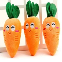 puzzle soft puppy pet supplies cute carrot plush chew squeaker sound squeaky dog toys small animals products