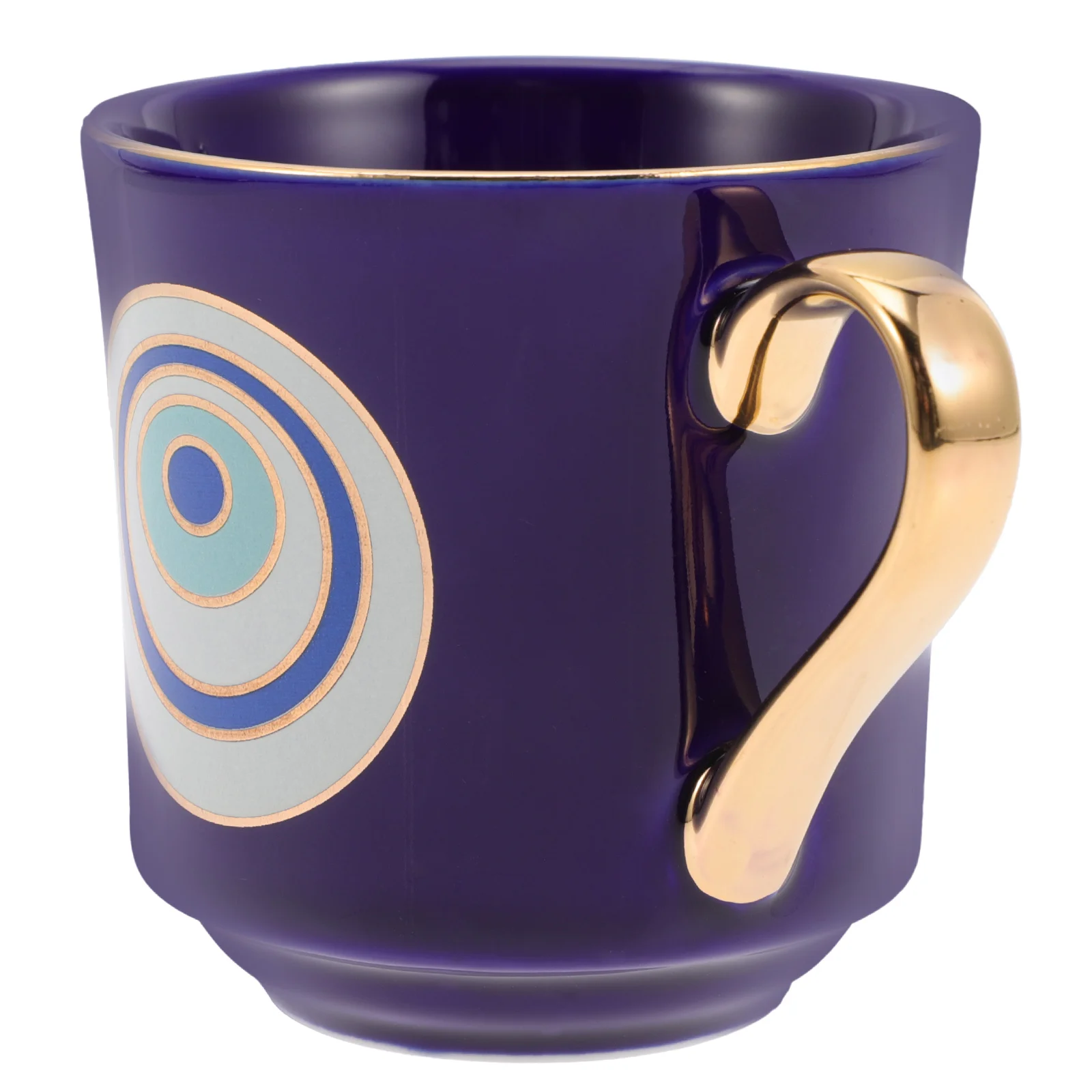 

Coffee Ceramic Mug Cup Eye Mugsespresso Drinking Container Beverage Evil Set Stoneware Cups Big Decorative Morning Turkish