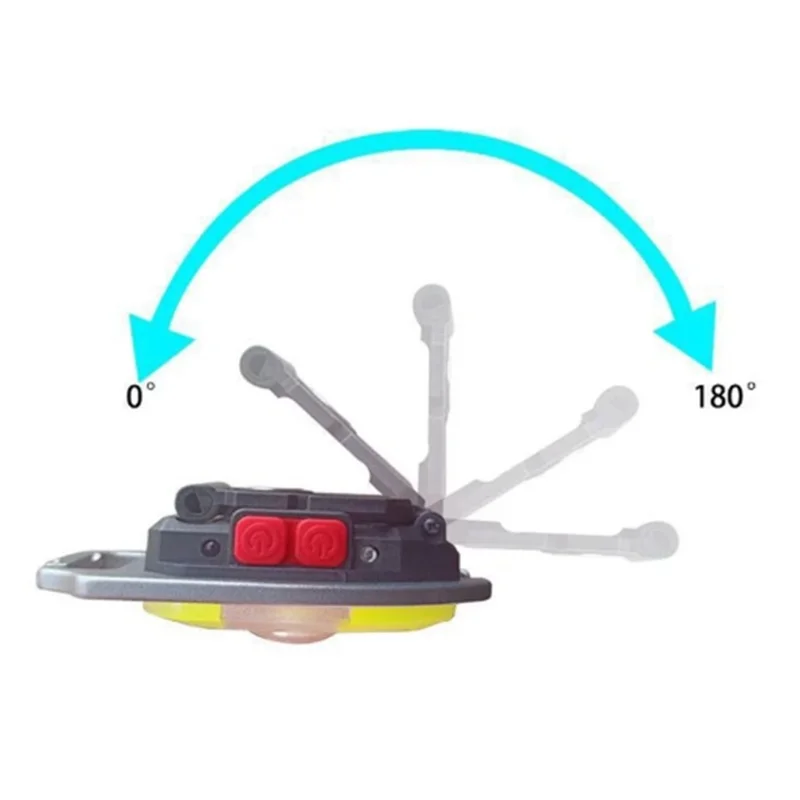 Портативный Многофункциональный Мини-фонарик С Брелком Аварийный Светодиодный