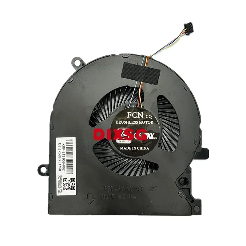 Вентилятор охлаждения процессора и графического 12 В для HP Omen 15-ek TPN-Q236