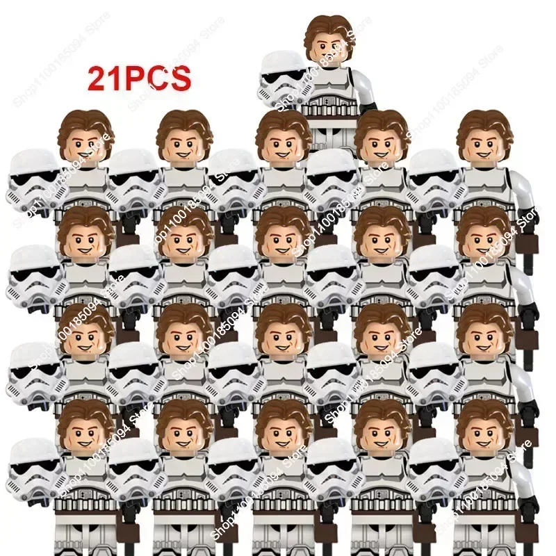 Горячие игрушки Звездные войны Блоки 21 шт. Скидка 501st Wars Клон Легион Командир Дарт