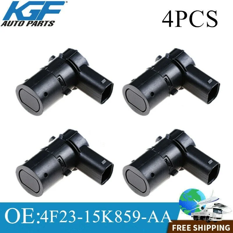 

4pcs New 4F23-15K859-AA Reverse Backup PDC Parking Sensors For Ford F150 F250