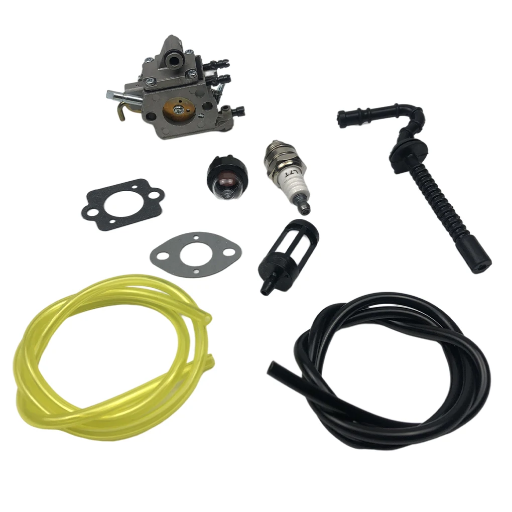 

Chainsaw Carburetor Filter Hose Kit Power Saw Carb Gaskets Set Replacing Parts Replacement for Stihl MS192 MS192T