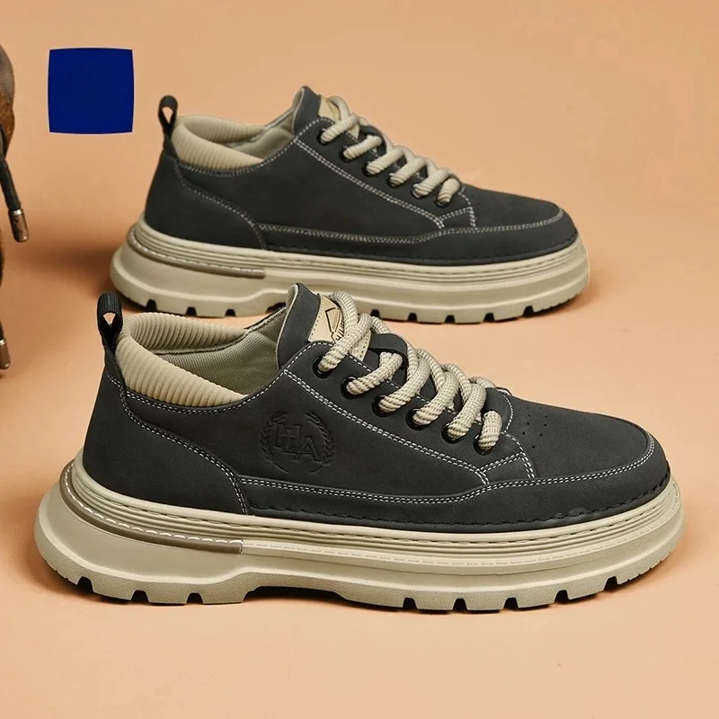 Hailan домашняя мужская обувь ботинки новинка 2024 весенне-осенняя популярная зимняя