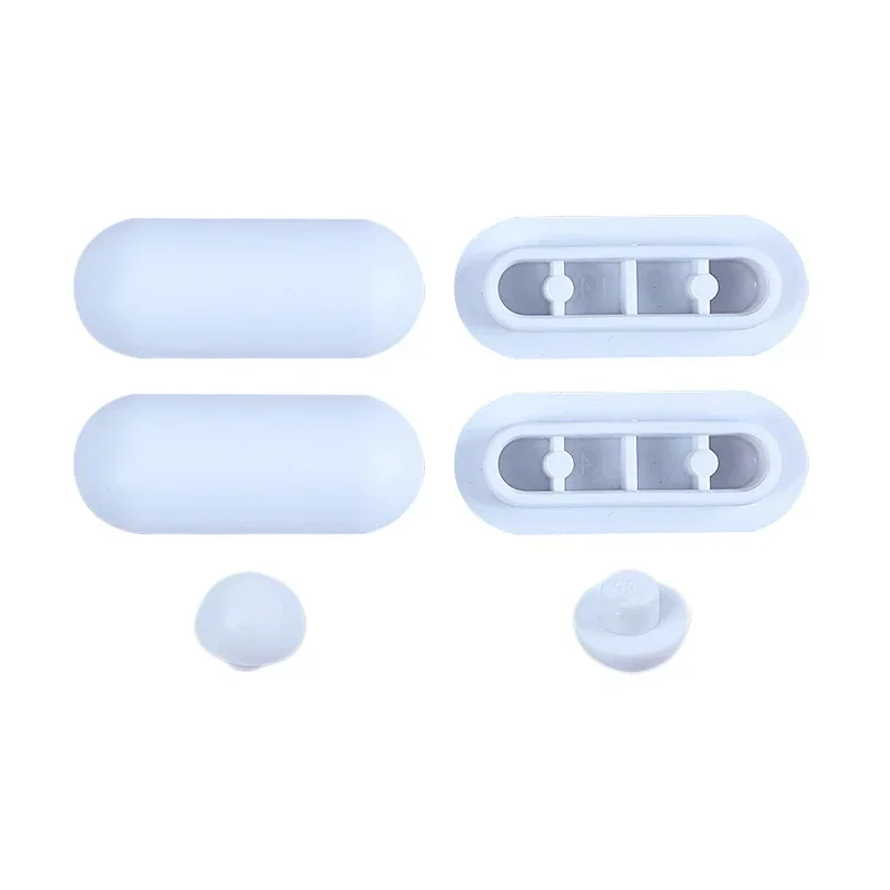 

Буферы для сиденья унитаза 6 шт., серые/белые, пластик