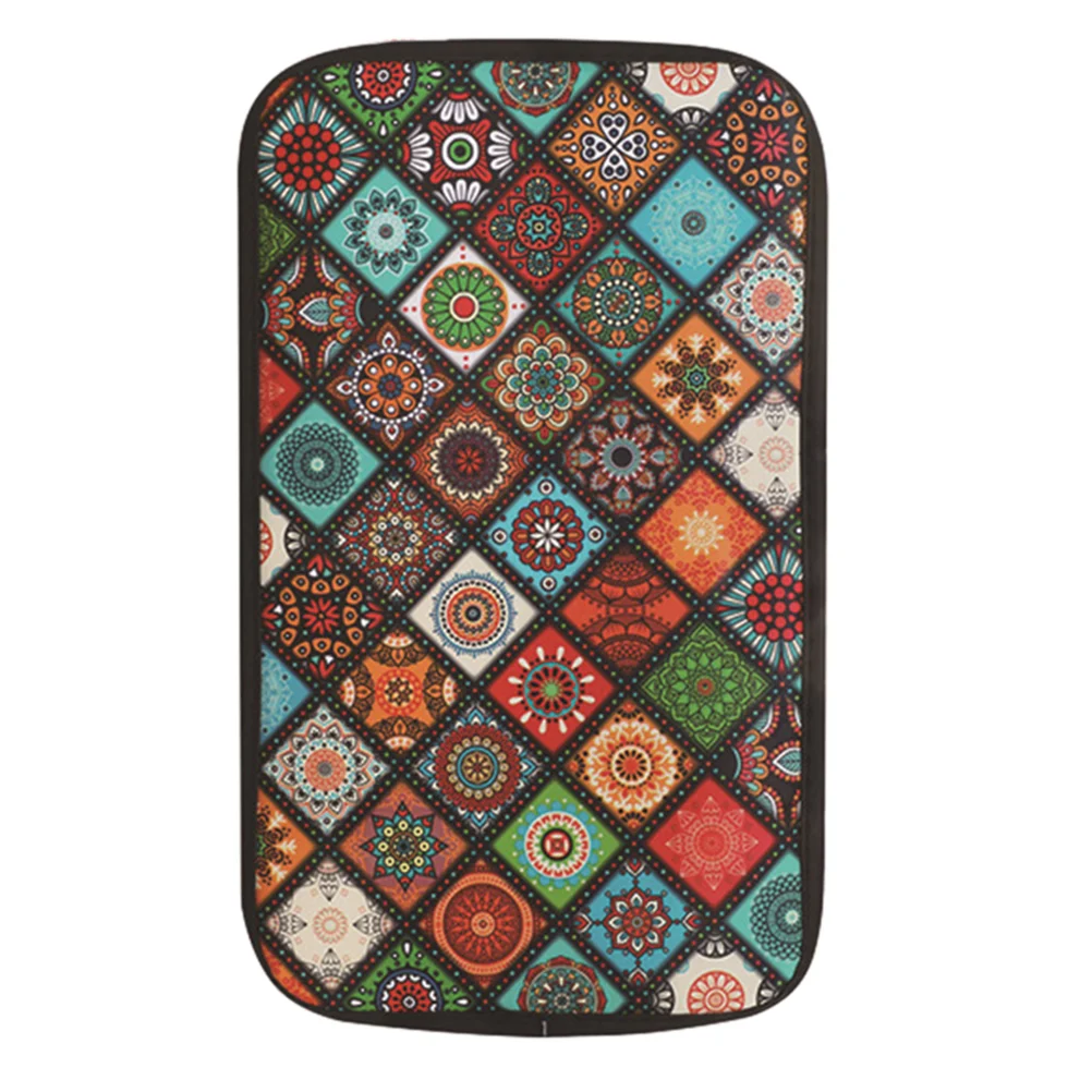 

1pc Car Armrest Mat Smooth Automobile Armrest Pad Fashion Car Armrest Cover