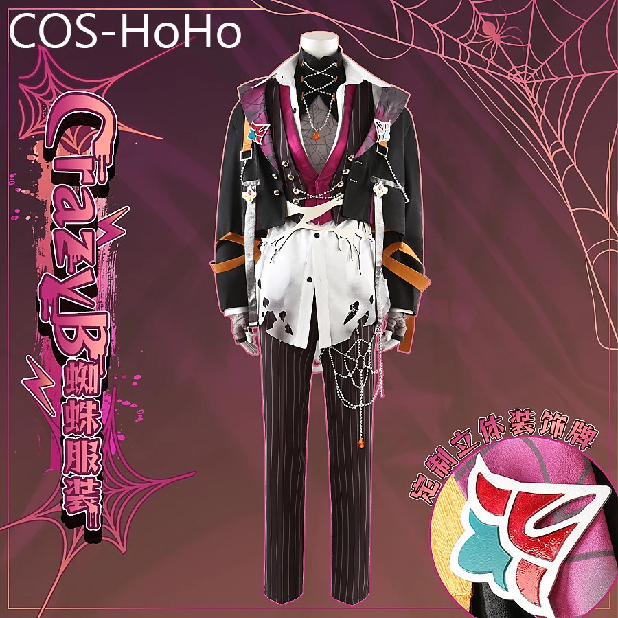

COS-HoHo Ensemble Stars Crazy:B Oukawa Kohaku/HiMERU/Amagi Rinne/Shiina Niki Game Suit Cosplay Costume Halloween Party Outfit