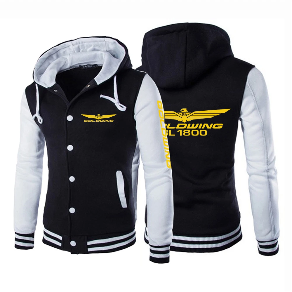 

2022 GOLDWING GL1800 Men's Jackets able Printing Harajuku Uniform Baseball Jackets Sports Hooded Sweatshirts