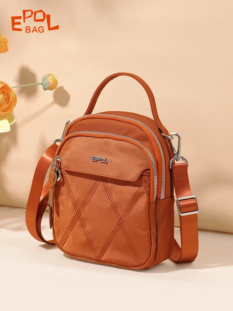 EPOL Shoulder bags for Women 2023 New Fashion Light Weight Oxford Cloth Versatile High Quality Vintage Crossbody Bags 6071-11