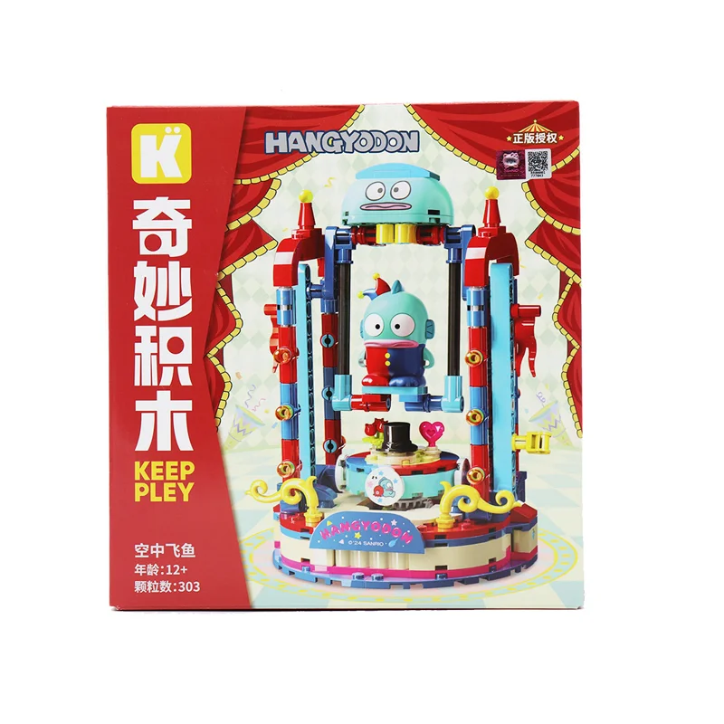 Оригинальные новые строительные блоки Keeppley серия Sanrio периферийные устройства