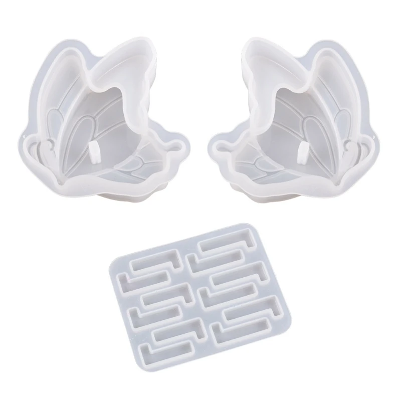 

Силиконовые формы для литья смолы, качественные силиконовые антипригарные простые в отклеивании формы для изготовления настенных крючков, подвесок для сумок