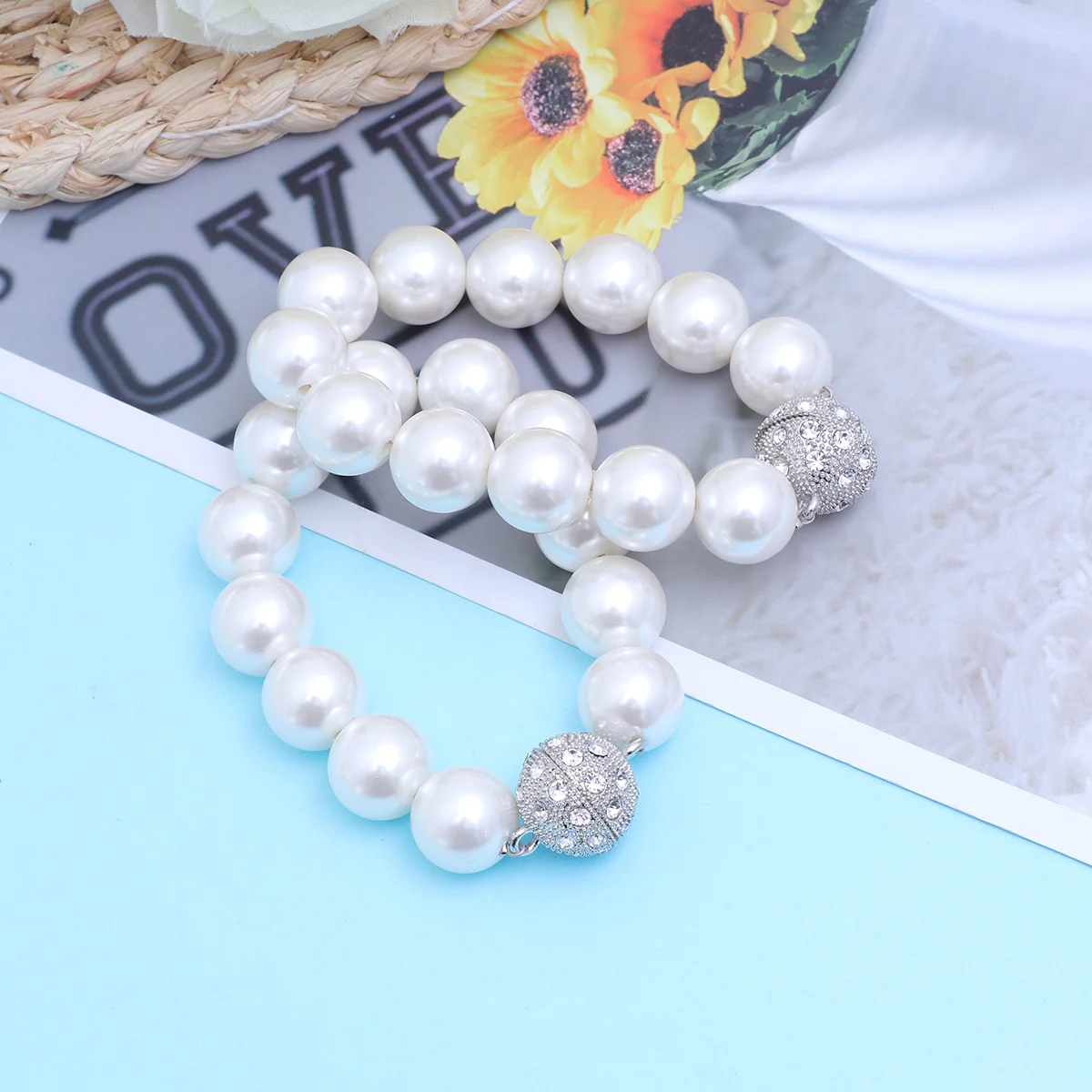 

Curtain Tie Magnetic Backs Drapery Pearl Holdbacks Rope Clips Holder Holdback Curtains Tiebacks Buckle Magnetsties Decorative