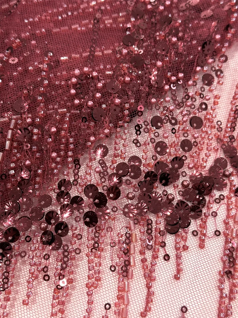 Французская сетчатая кружевная ткань с блестками высокое качество африканская