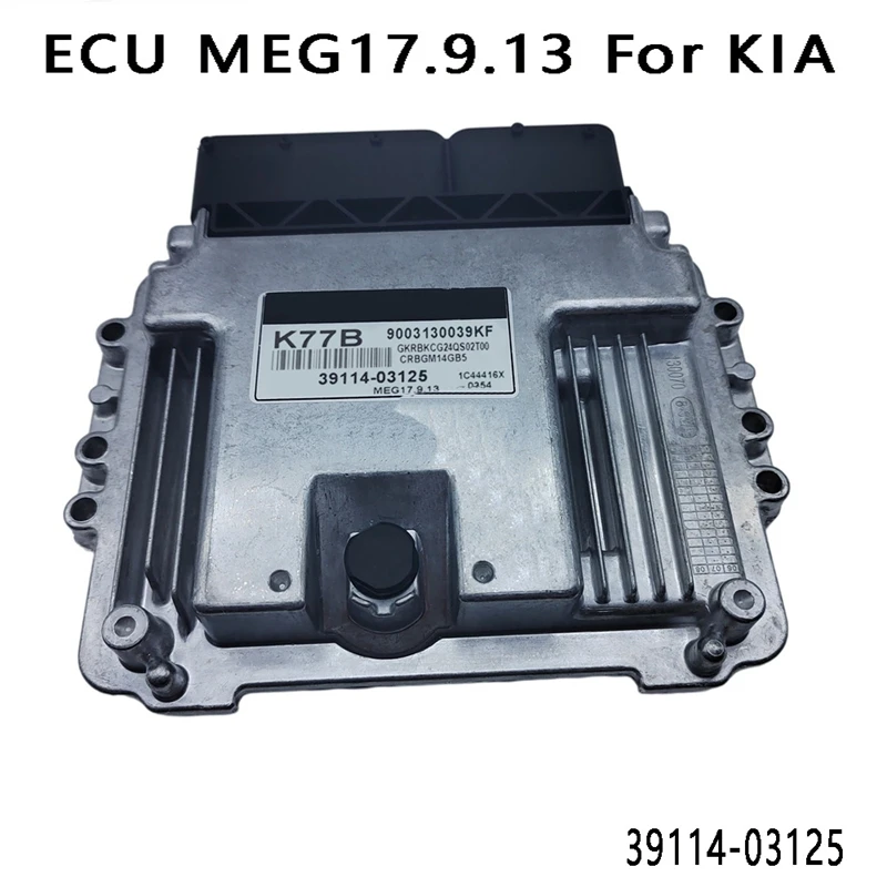 

Новый блок электронного управления для автомобильного двигателя, блок управления ECU MEG17.9.13 39114-03125 для Hyundai KIA