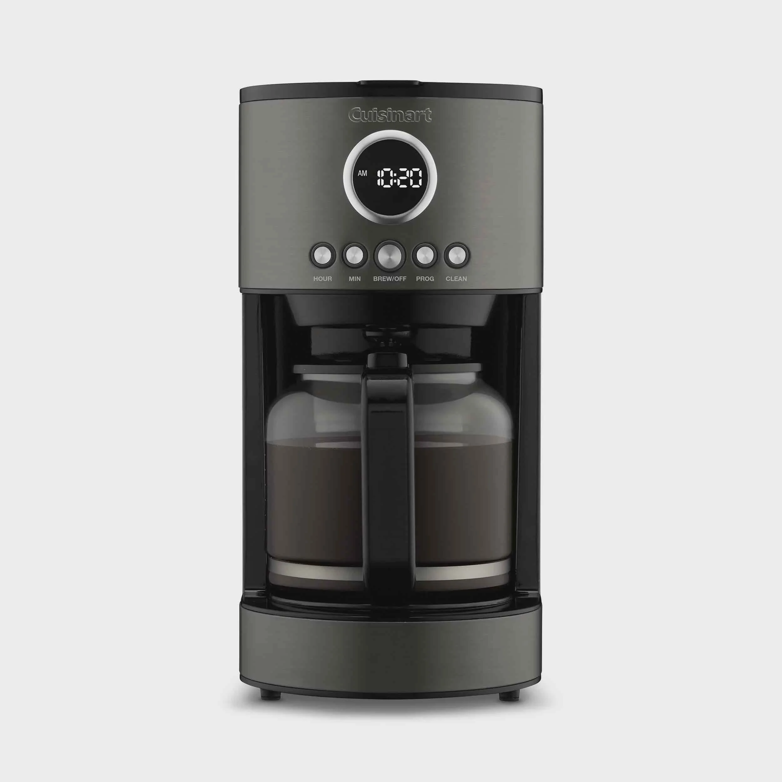 

12 Cup Stainless Steel Coffee Maker, Black, DCC-1220BKSWM