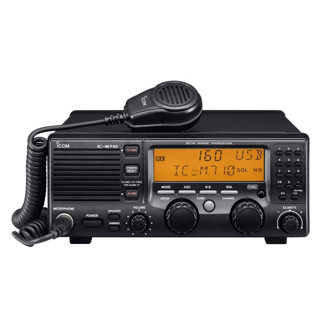 Фото Icom IC-M700 M 710 150 Вт, средняя и высокочастотная коротковолновая односторонняя морская радиостанция IC-M710 №2