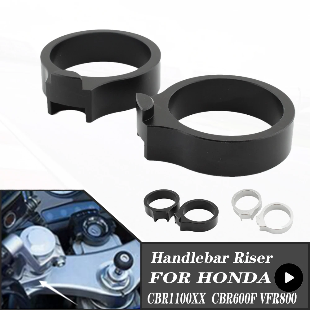 

Мотоциклетный держатель для Honda CBR1100XX супер черный Дрозд 96-22 CBR600F 99-06 VFR800 02-13, 43 мм