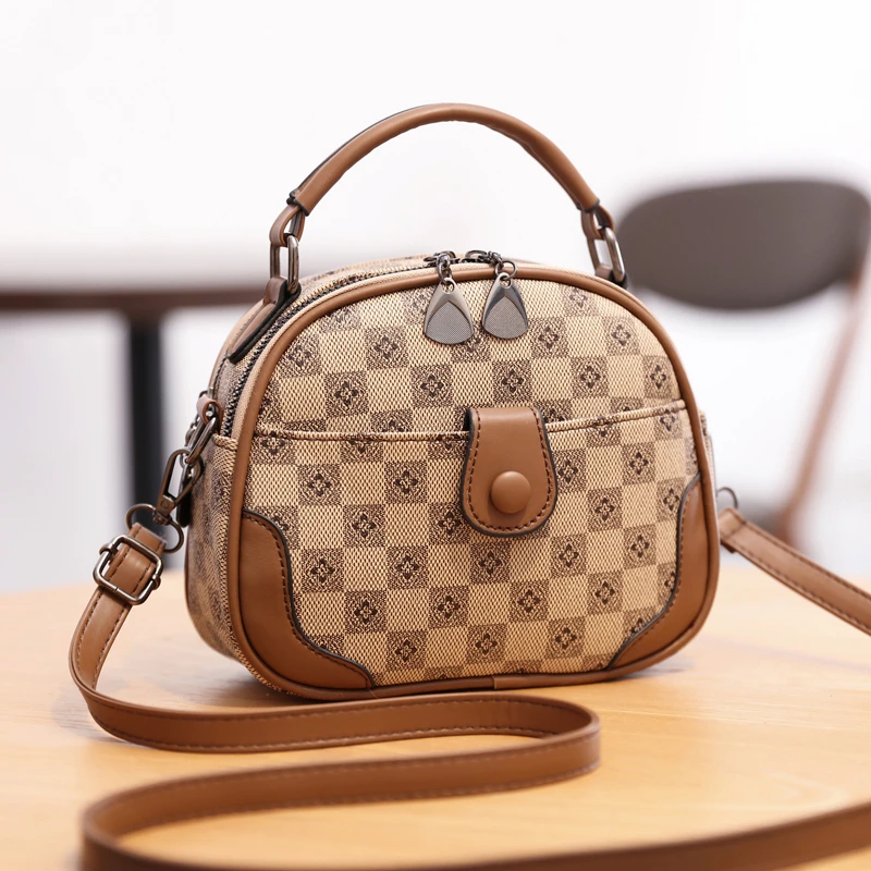

Boston Women's Shoulder Bags Leather Crossbody Bag Luxury Designer Handbags Fashion Ladies Casual Tote Bags Female Messenger Bag