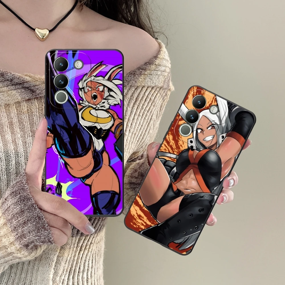 Hero Rumi Usagiyama мобильный телефон для VIVO Y95 Y93 Y31 Y20 V19 V17 V15 Pro X60 NEX черный мягкий чехол