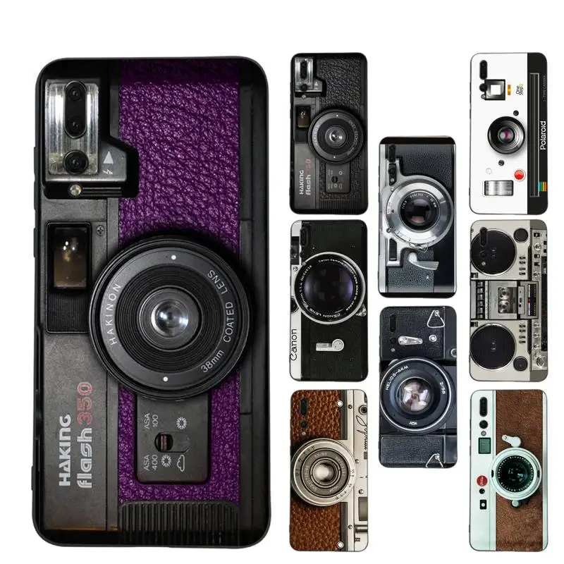 

Retro Camera Circuit Board Phone Case for Samsung A51 A30s A52 A71 A12 for Huawei Honor 10i for OPPO vivo Y11 cover
