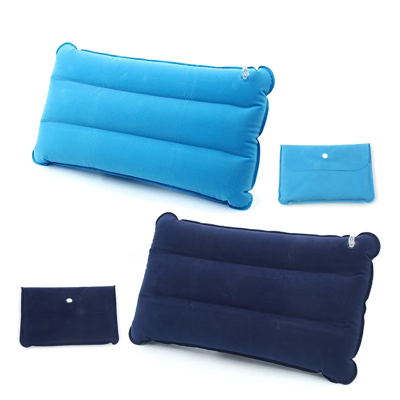 

Подушка для кемпинга, сверхлегкая Складная удобная надувная подушка для путешествий и походов, воздушная подушка для сна, портативная опора для шеи