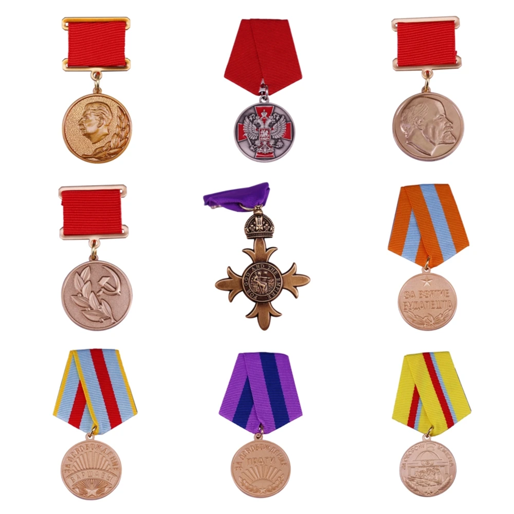 

USSR Award Order Badge Recipient of The USSR Lenin Prize Medal Jewelry Soviet Order Pin CCCP Medal Pin