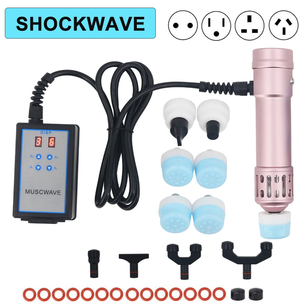 

Extracorporeal Shockwave Therapy Machine With 11 Heads For ED Treatment Sports Injuries Body Pain Relief Physiotherapy Home Use