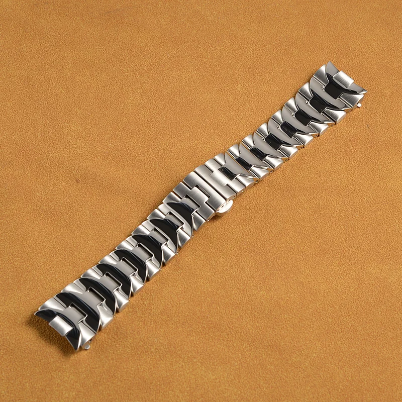 Solid Stainless Steel Watch Strap For Panerai Pam441 111 Men's Steel Watch Belt Watchband Accessories 24mm