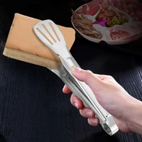 stainless steel food clip lengthened food clip barbecue clip steak steamed bread barbecue clip kitchen food clip