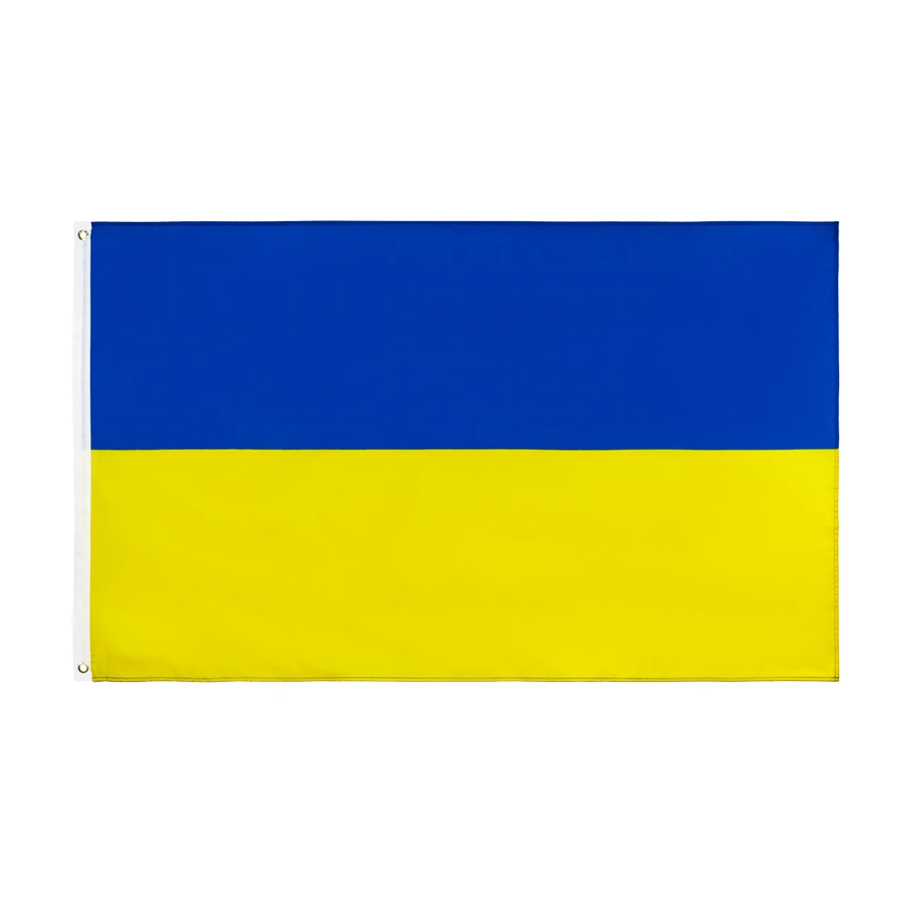 

90*150cm blue yellow ua ukr Ukraine flag For Decoration