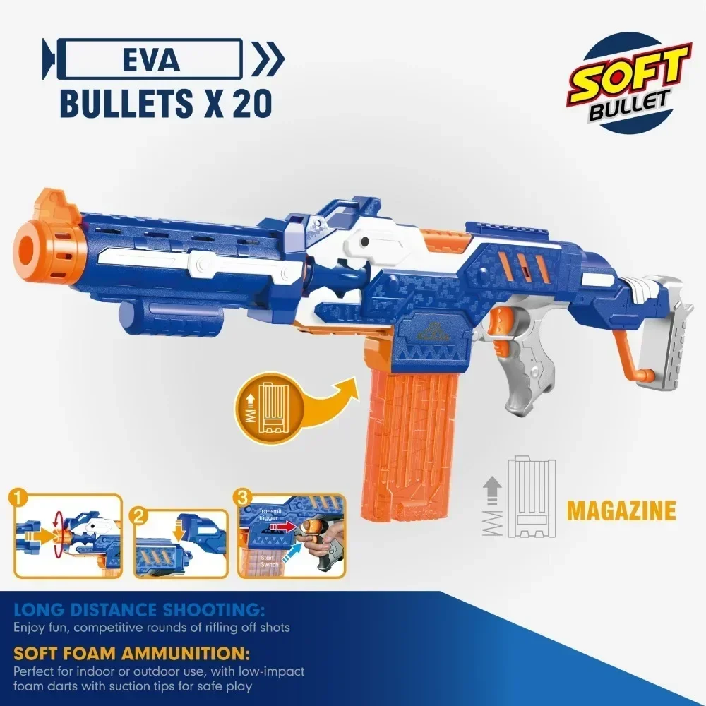 Электрическая детская Пуля для пистолета Nerf мягкие пули с головкой отверстием 7 2