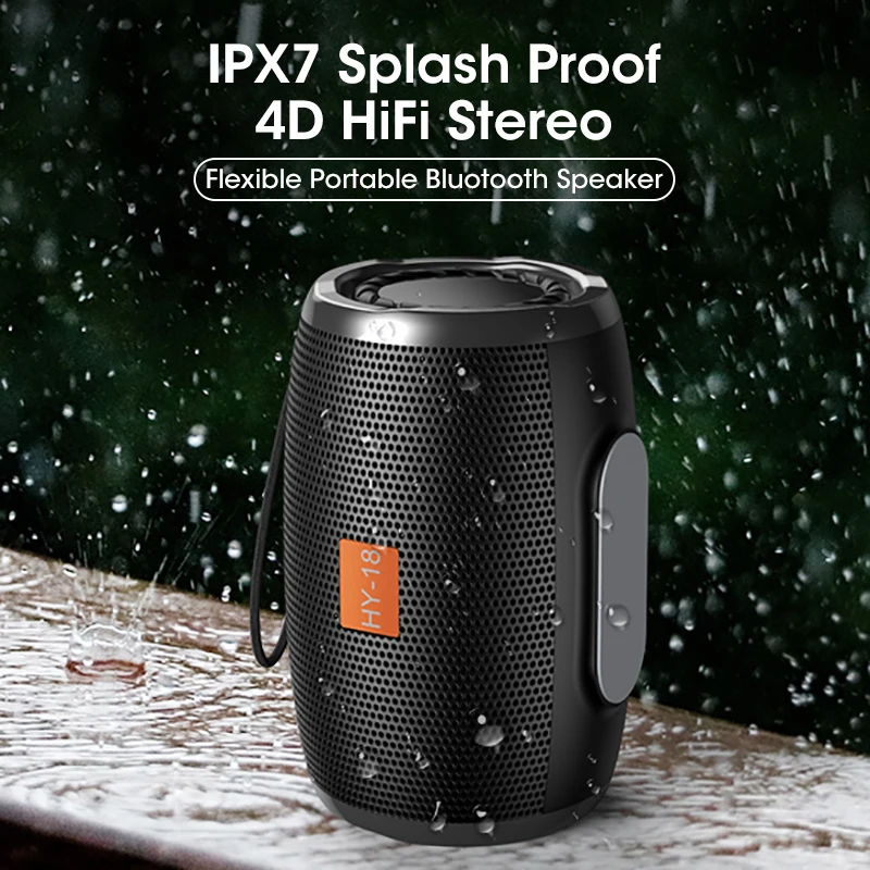 Портативная Беспроводная колонка супер бас ударопрочная высокая мощность Мини 20