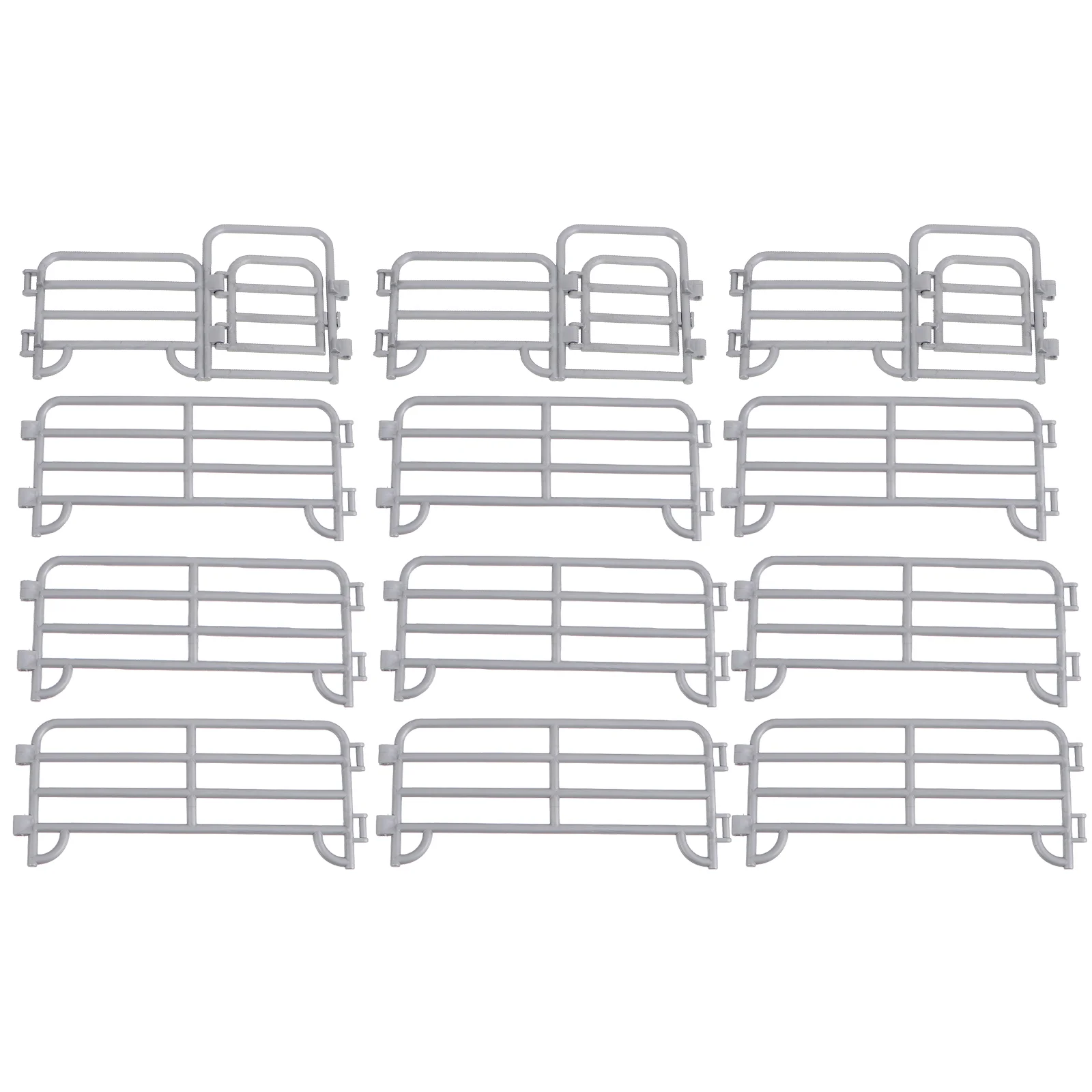 

Fence Miniature Mini Corral Panels Farm Garden Picket Horse Crafts Toy Border Barn Sheep Toys Figures Fencing Animal Kids Pot