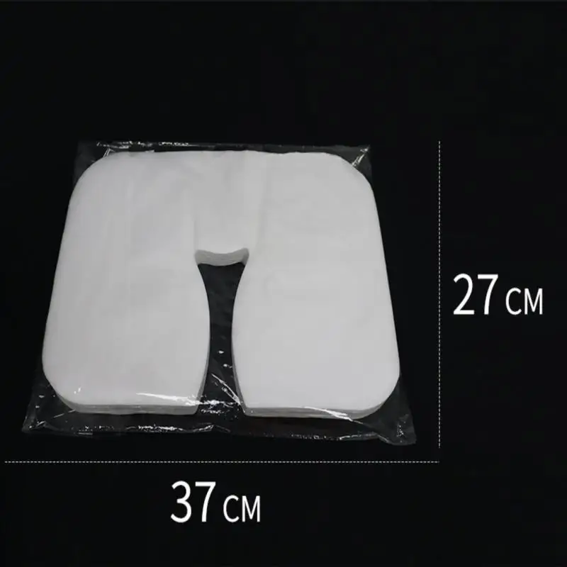 Одноразовая нетканая подушка для подголовника бумажная красоты спа-салона