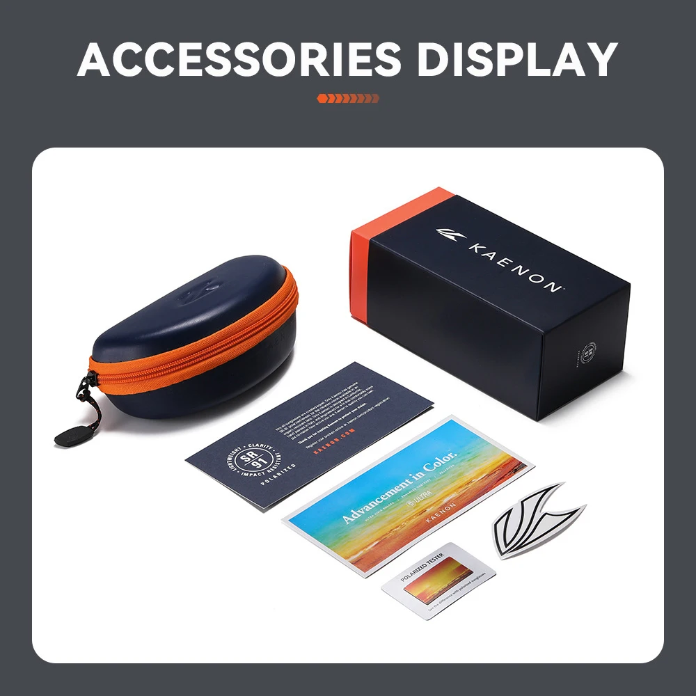 KAENON 2025 классические квадратные HD солнцезащитные очки для вождения модные