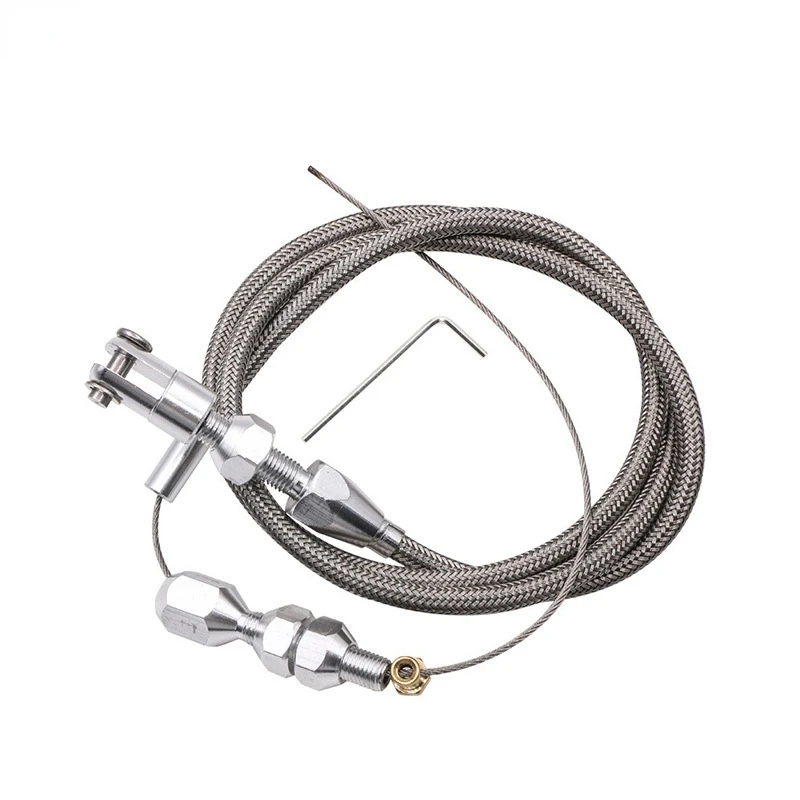 

Car Retrofit Accessories 36 Inch Throttle Cable Braided Throttle Cable Kit for 97-07 C h e v r o l e t