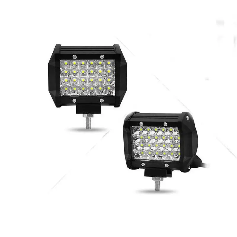 Светодиодные комбинисветодиодный рабочие фары, 4 дюйма, 200 Вт, Точечный светильник для внедорожников, противотуманные фары для грузовиков, лодок, внедорожников, 12 В, 24 В, фары для ATV