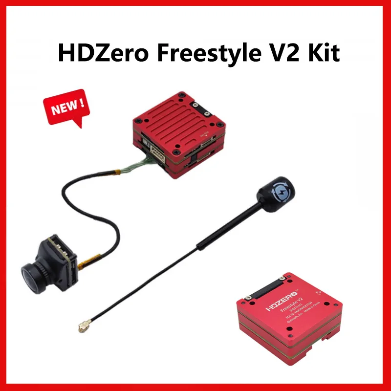 Новый HDZero Freestyle V2 VTX комплект цифровой HD видео передатчик 5,8 ГГц поддерживает 720p6 0/1080p3 0/540p6 0/540p90 для FPV дрона