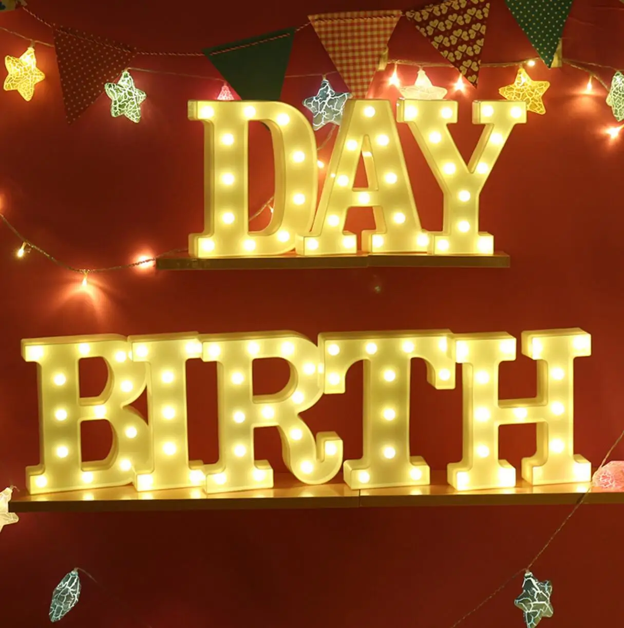 

Led letter light symbol shape light wedding night light