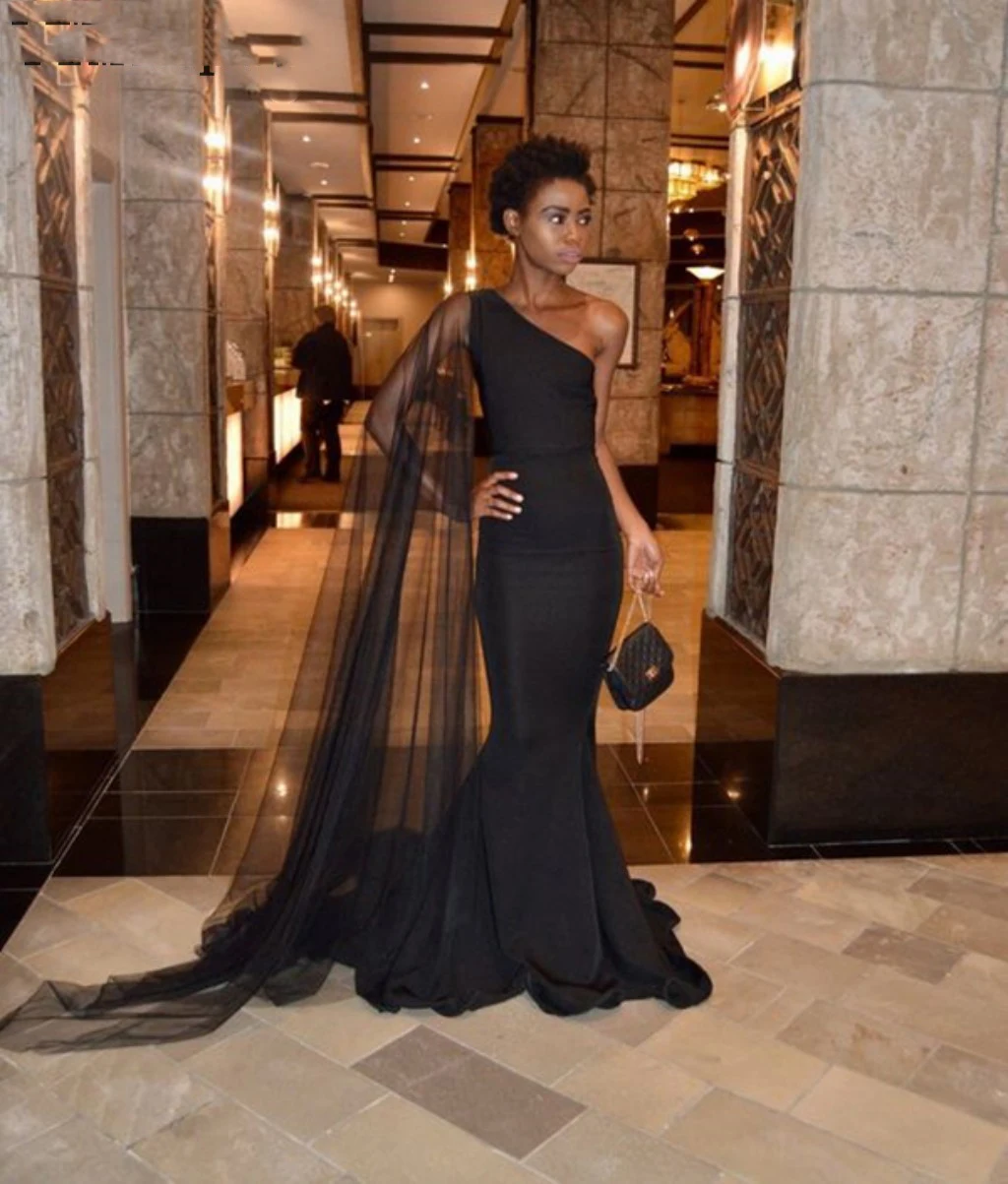 

2023 Two Piece Prom Dresses A Line Tulle Long Sleeve Evening Party Gowns With Beading