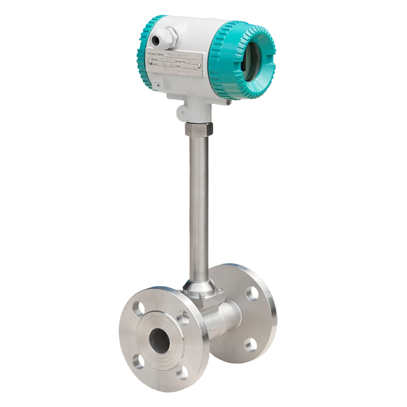 RS485 4-20mA воздушный паровой вихревой расходомер с температурной компенсацией и