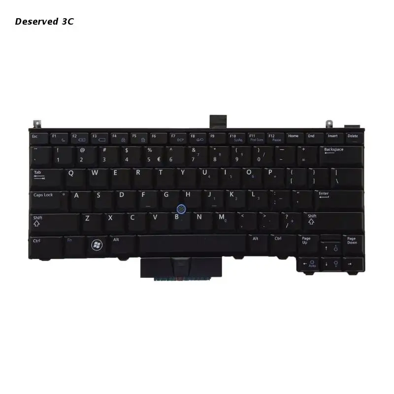

R9CB US Keyboard for DELL Latitude E4300 E4310 E4200 PP13S with Point Black