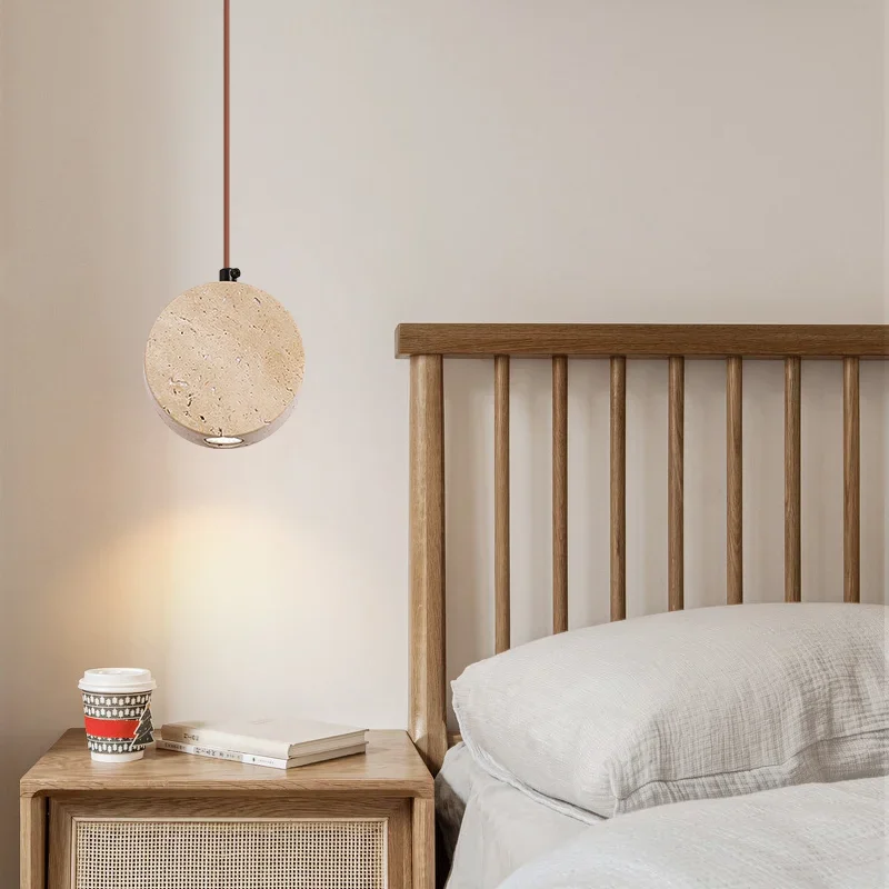 Скандинавская Ретро Натуральная люстра Huangdongshi японская креативная