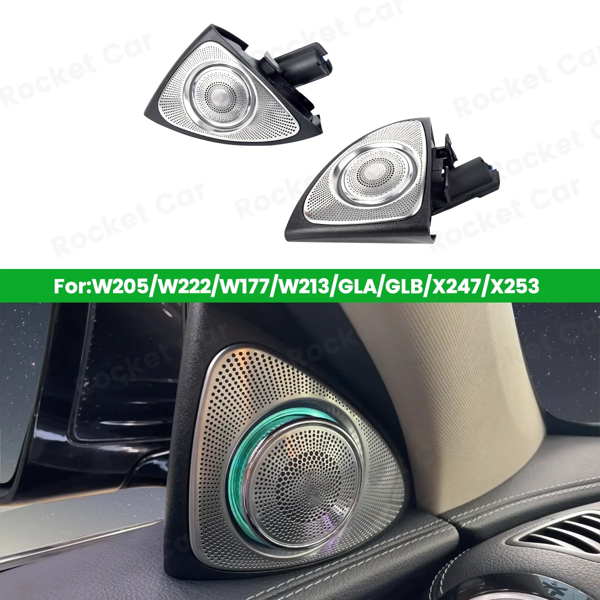 

Динамик для Mercedes Benz W205 W213 W222 X253 W177 GLB A/C/E/GLC/S-Class
